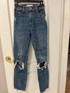 Abercrombie & Fitch 90’s Straight Ultra High Rise Jeans Denim size 23 or 000